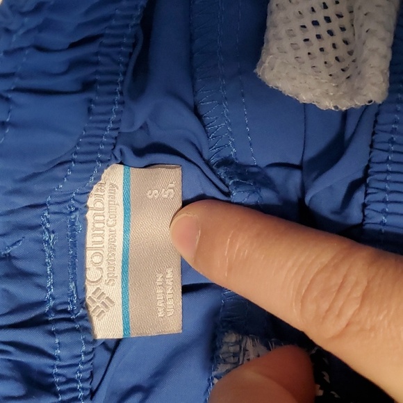 Columbia PFG Blue Shorts Small - Picture 2 of 8